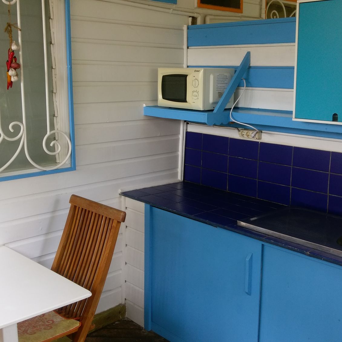 cuisine bleue